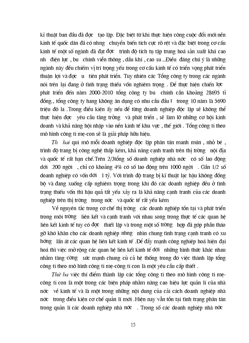 image for page Tính tất yếu khách quan và con đường hình thành công ty mẹ công ty con ở Việt Nam