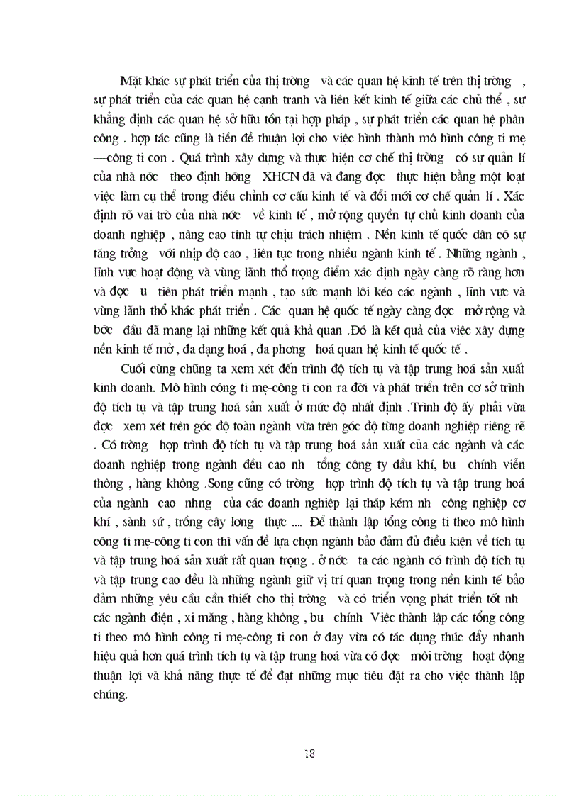 image for page Tính tất yếu khách quan và con đường hình thành công ty mẹ công ty con ở Việt Nam