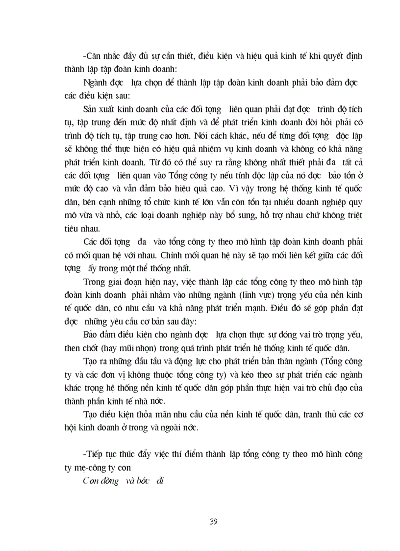 image for page Tính tất yếu khách quan và con đường hình thành công ty mẹ công ty con ở Việt Nam