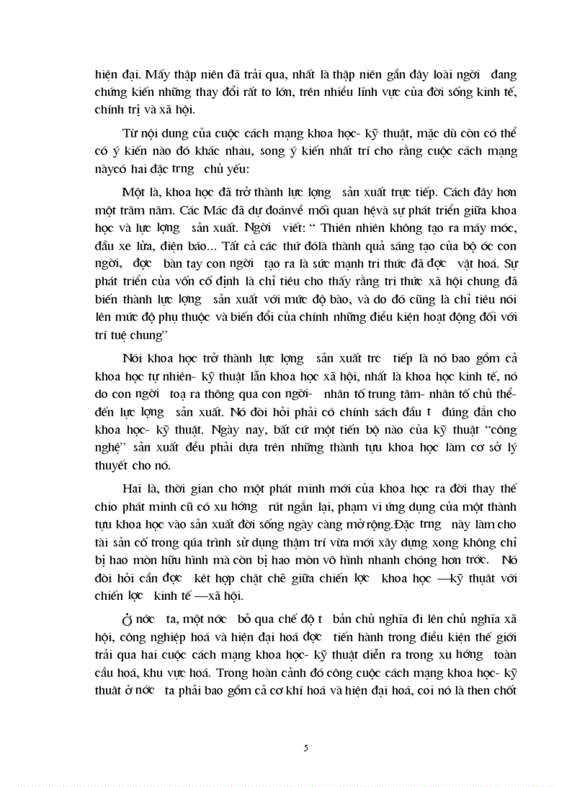 image for page Công nghiệp hoá hiện đại hoá nền kinh tế quốc dân là nhiệm vụ trung tâm trong suốt thời kỳ quá độ đi lên chủ nghĩa xã hội ở nước ta