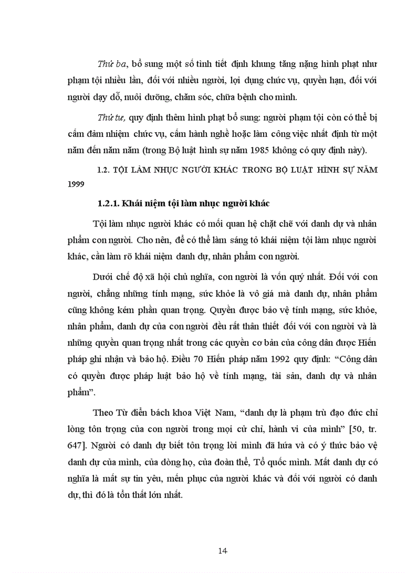 image for page Đấu tranh phòng chống tội làm nhục người khác ở nước ta hiện nay