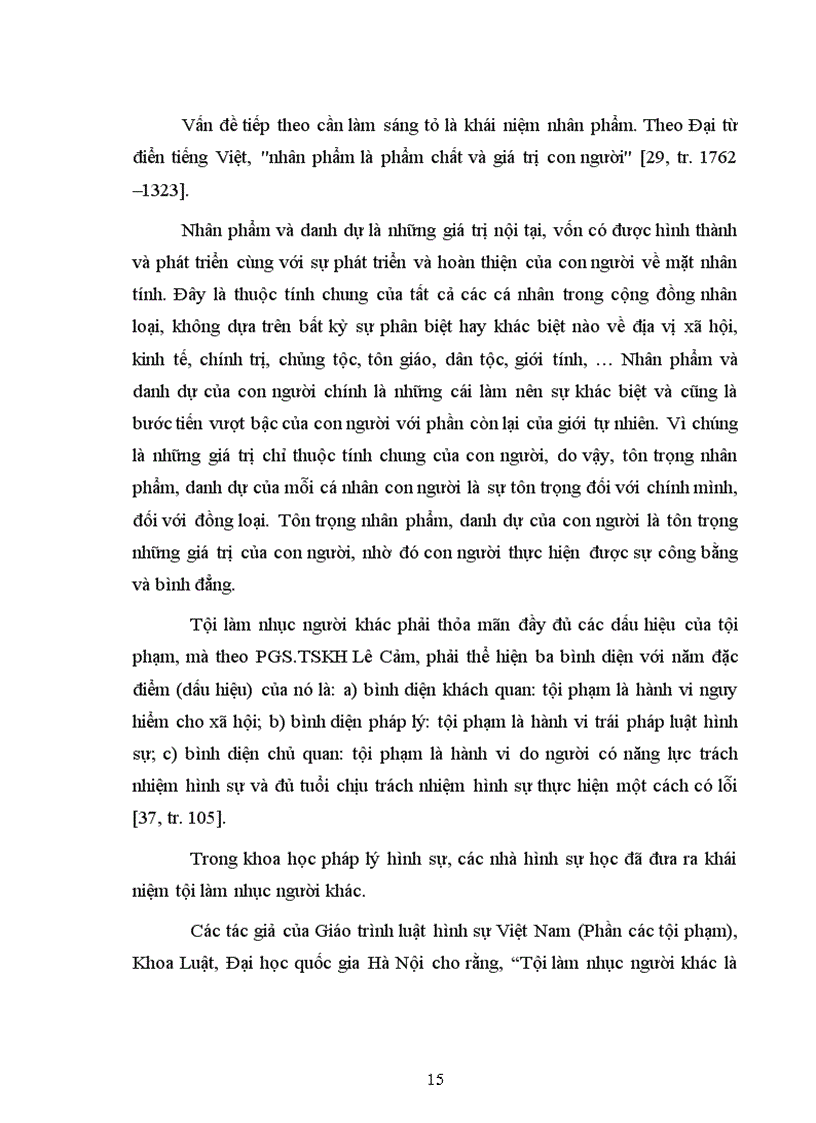 image for page Đấu tranh phòng chống tội làm nhục người khác ở nước ta hiện nay