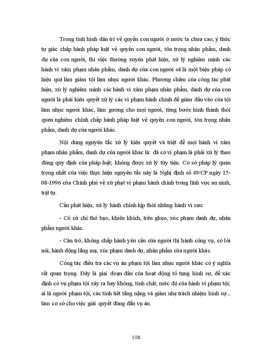 image for page Đấu tranh phòng chống tội làm nhục người khác ở nước ta hiện nay