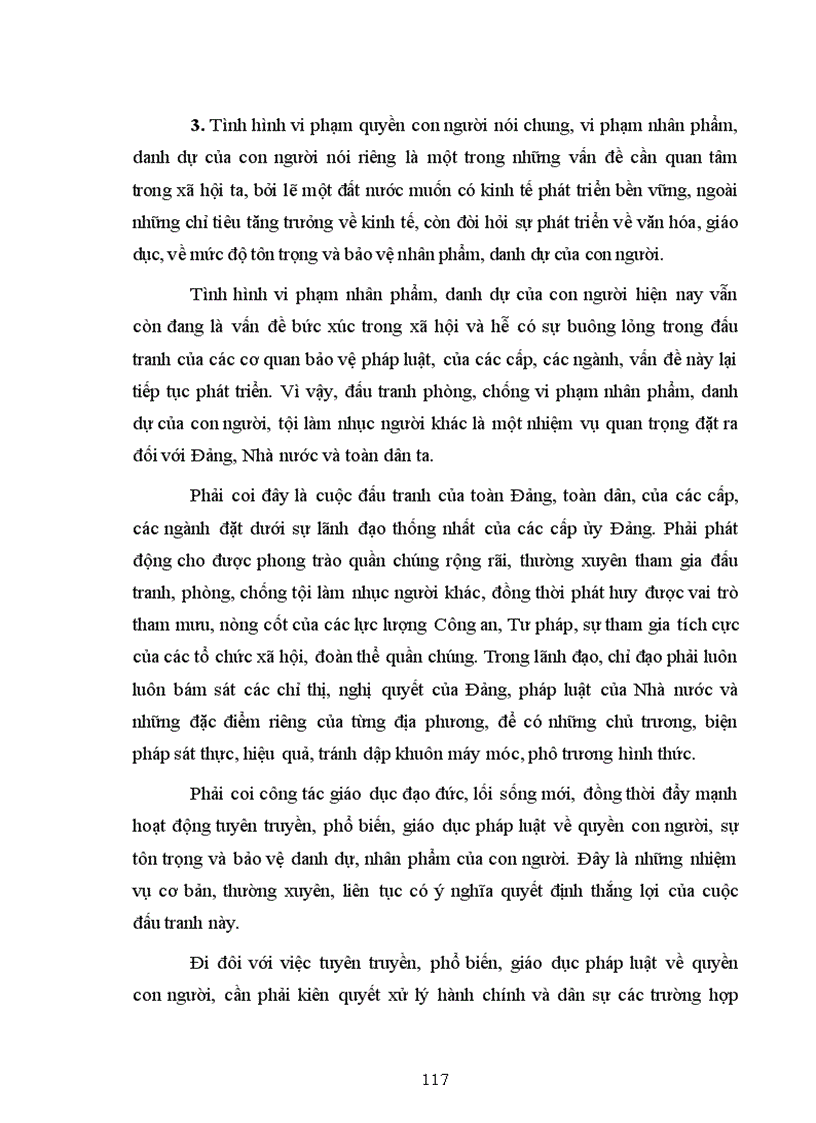 image for page Đấu tranh phòng chống tội làm nhục người khác ở nước ta hiện nay