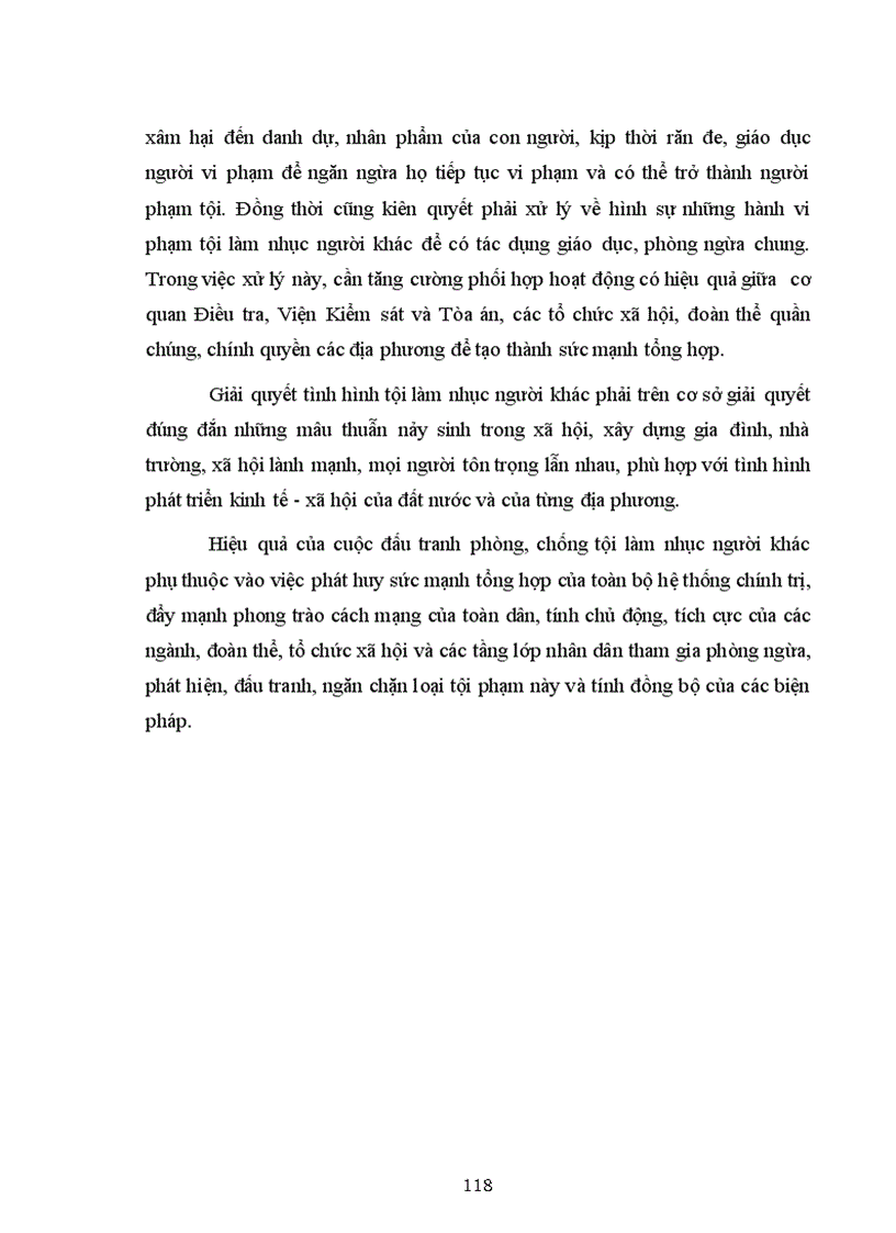 image for page Đấu tranh phòng chống tội làm nhục người khác ở nước ta hiện nay