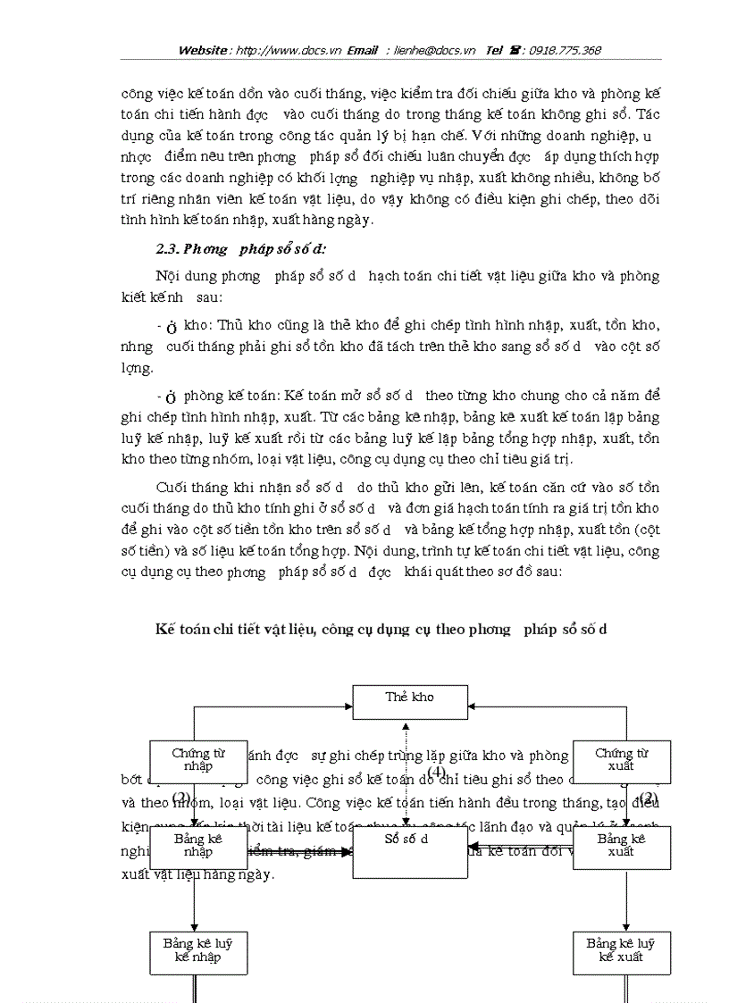 image for page Tổ chức công tác kế toán nguyên vật liệu công cụ dụng cụ ở công ty xây dựng số 34