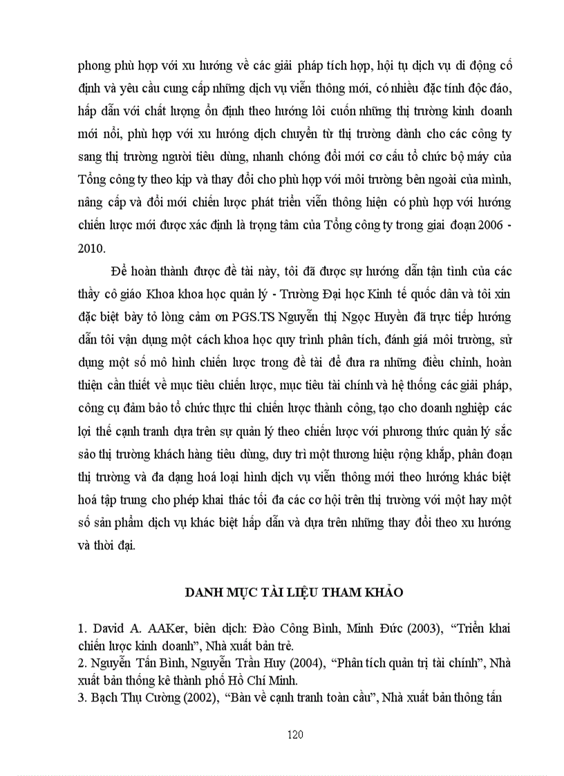 image for page Hoàn thiện chiến lược ngành kinh doanh dịch vụ viễn thông của Tổng công ty truyền thông đa phương tiện giai đoạn 2006 2010
