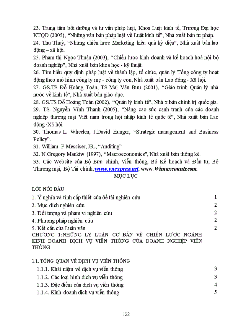 image for page Hoàn thiện chiến lược ngành kinh doanh dịch vụ viễn thông của Tổng công ty truyền thông đa phương tiện giai đoạn 2006 2010