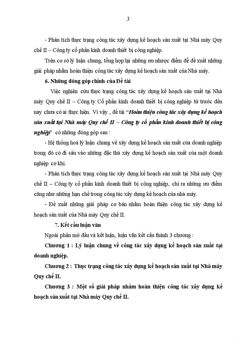 image for page Hoàn thiện công tác xây dựng kế hoạch sản xuất tại Nhà máy Quy chế II Công ty cổ phần kinh doanh thiết bị công nghiệp