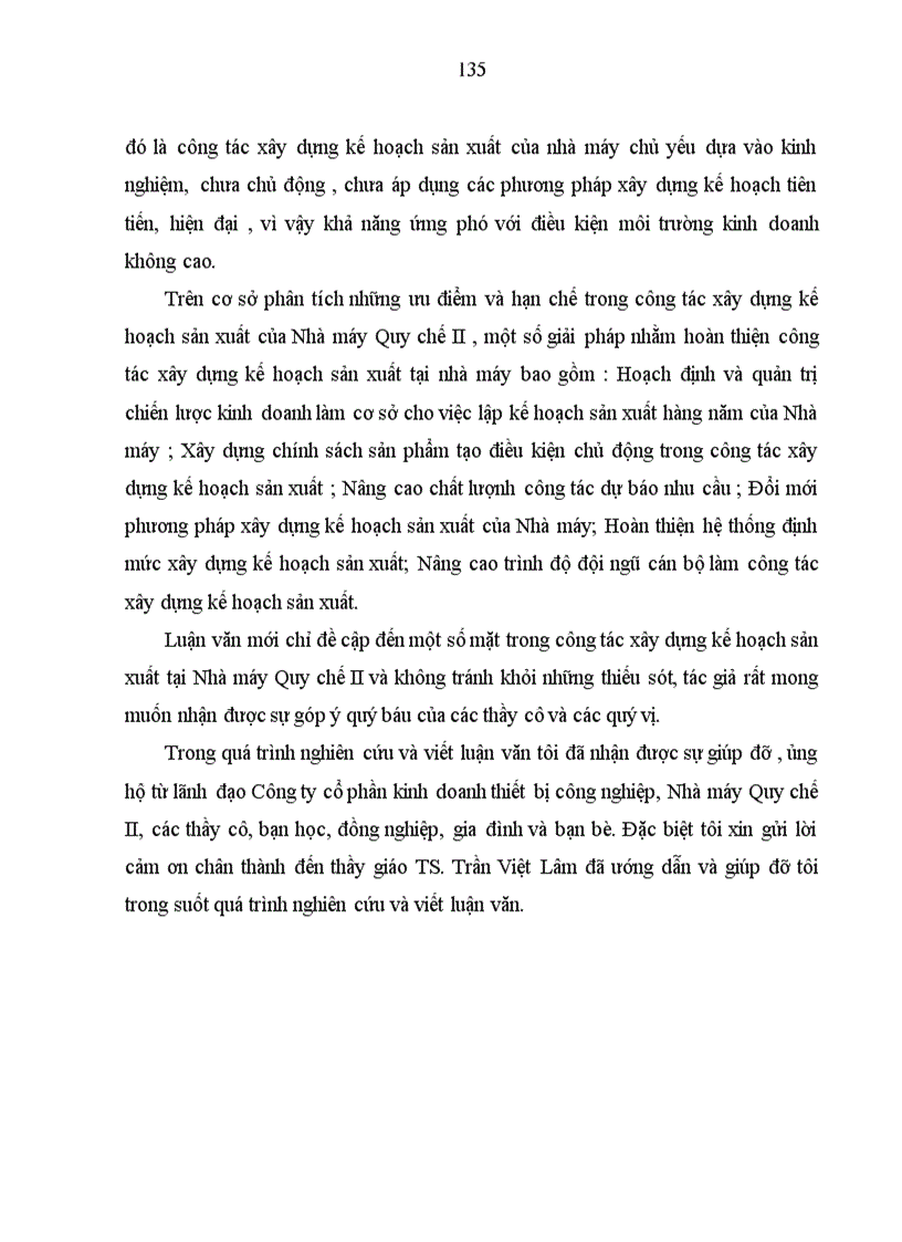 image for page Hoàn thiện công tác xây dựng kế hoạch sản xuất tại Nhà máy Quy chế II Công ty cổ phần kinh doanh thiết bị công nghiệp