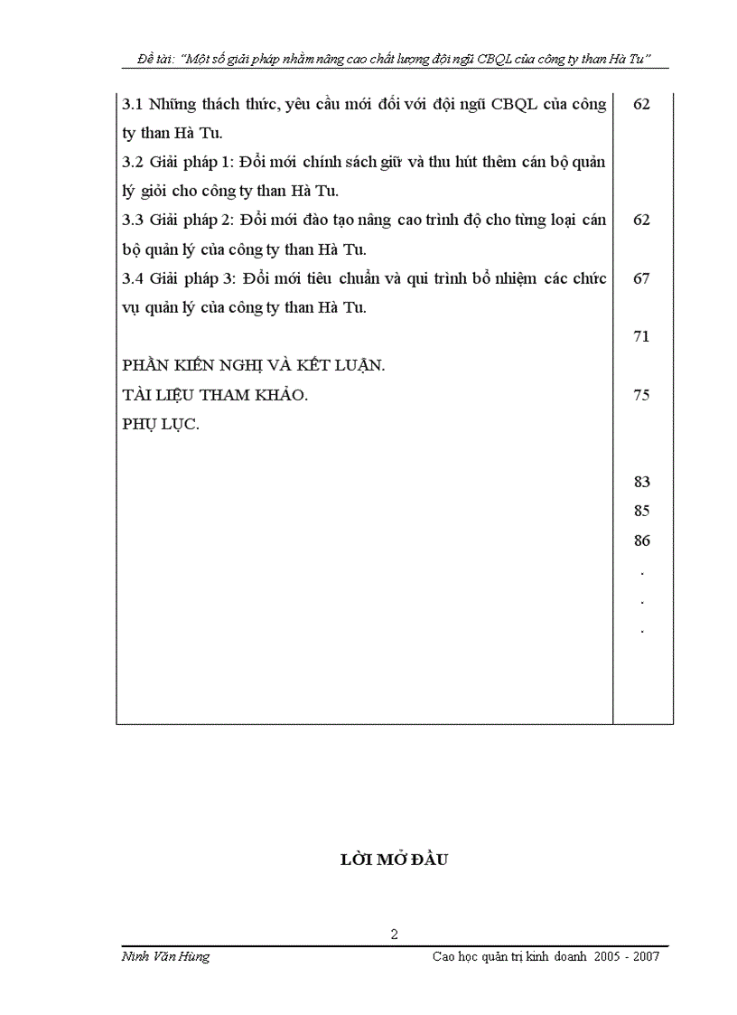 image for page Một số giải pháp nhằm nâng cao chất lượng đội ngũ cán bộ quản lý của công ty than Hà Tu
