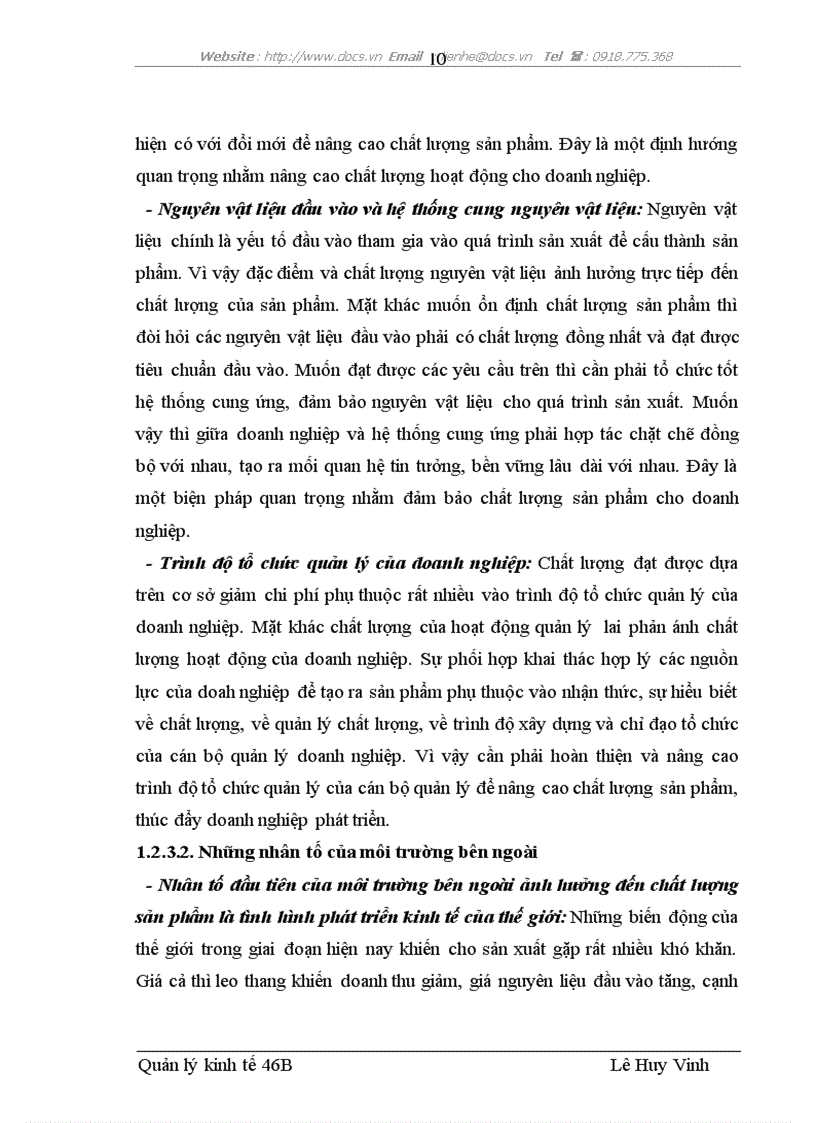 image for page Quản lý chất lượng tại Nhà máy I của Công ty cổ phần Cửa sổ nhựa châu âu