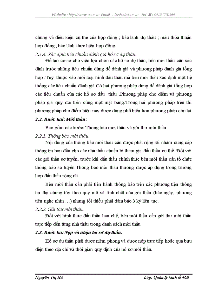 image for page Thực trạng và một số giải pháp nhằm nâng cao năng lực đấu thầu tại Công ty cổ phần Licogi 19