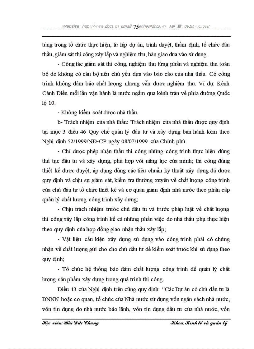image for page Phân tích thực trạng và đề xuất một số giải pháp hoàn thiện quản lý các dự án đầu tư phát triển sử dụng vốn ngân sách trên địa bàn tỉnh Ninh Bình