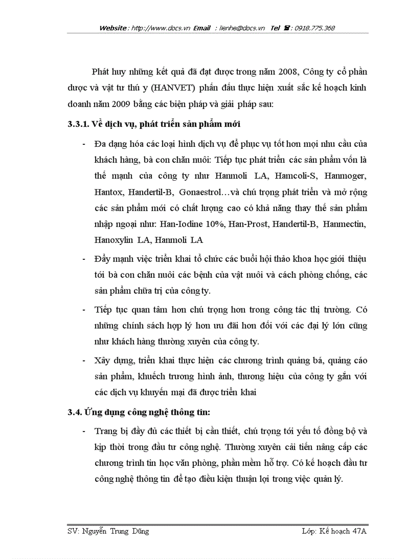 image for page Tại Công ty CP Dược và Vật tư thú y HN HANVET