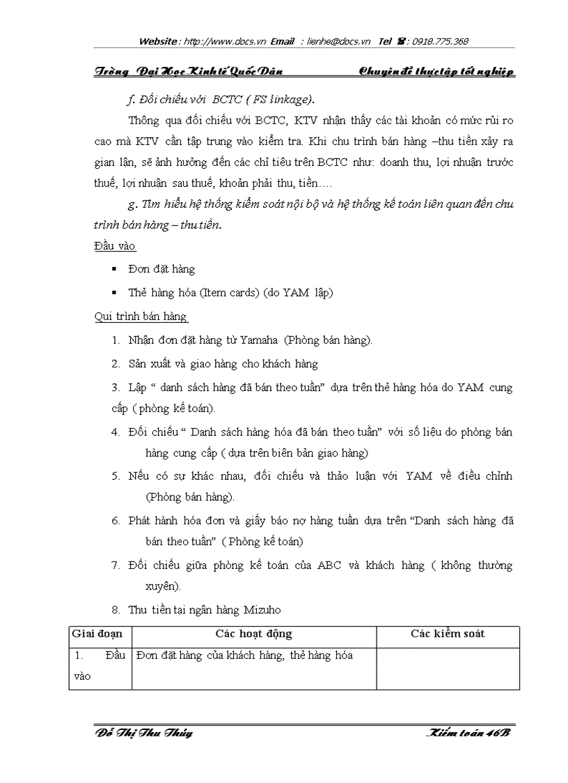 image for page Hoàn thiện qui trình kiểm toán chu trình bán hàng thu tiền trong kiểm toán BCTC do Công ty TNHH Kiểm toán và Tư vấn NEXIA ACPA thực hiện