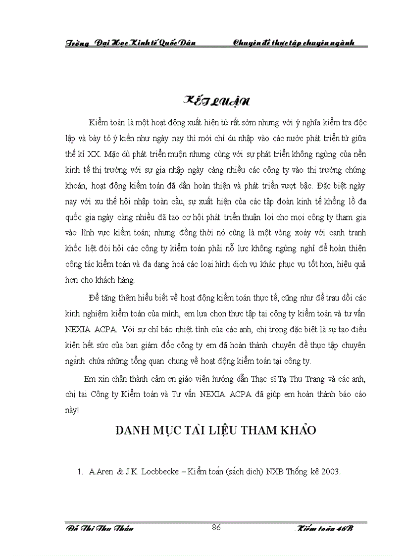 image for page Hoàn thiện qui trình kiểm toán chu trình bán hàng thu tiền trong kiểm toán BCTC do Công ty TNHH Kiểm toán và Tư vấn NEXIA ACPA thực hiện