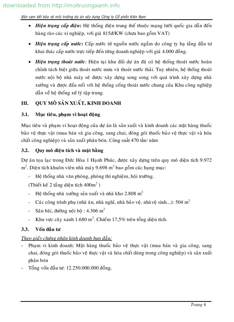 image for page DỰ ÁN XÂY DỰNG NHÀ MÁY GIA CÔNG ĐÓNG GÓI HÓA CHẤT PHÂN BÓN THUỐC BVTV cơng suất 470 tấn năm