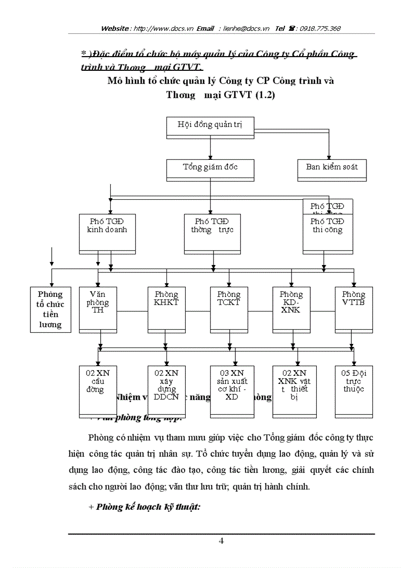 image for page Báo cáo Tại Công ty CP công trình và thương mại Giao Thông Vận Tải