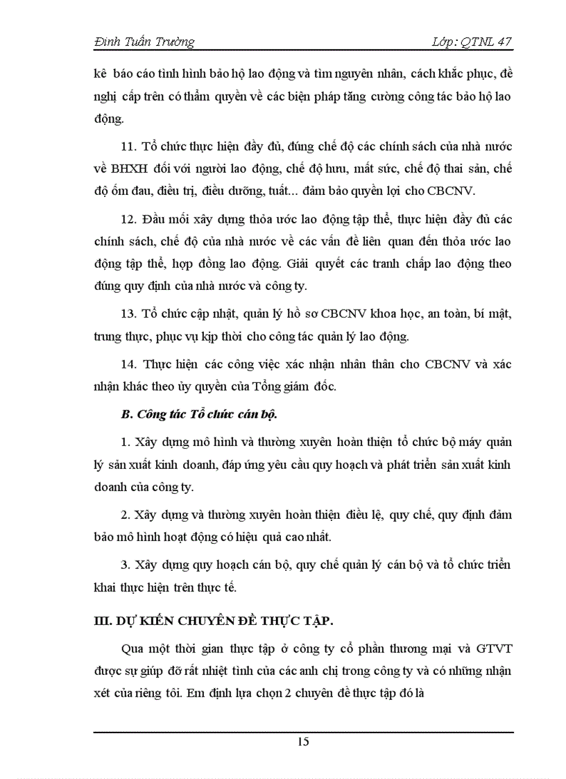 image for page Báo cáo Tại Công ty CP công trình và thương mại Giao Thông Vận Tải