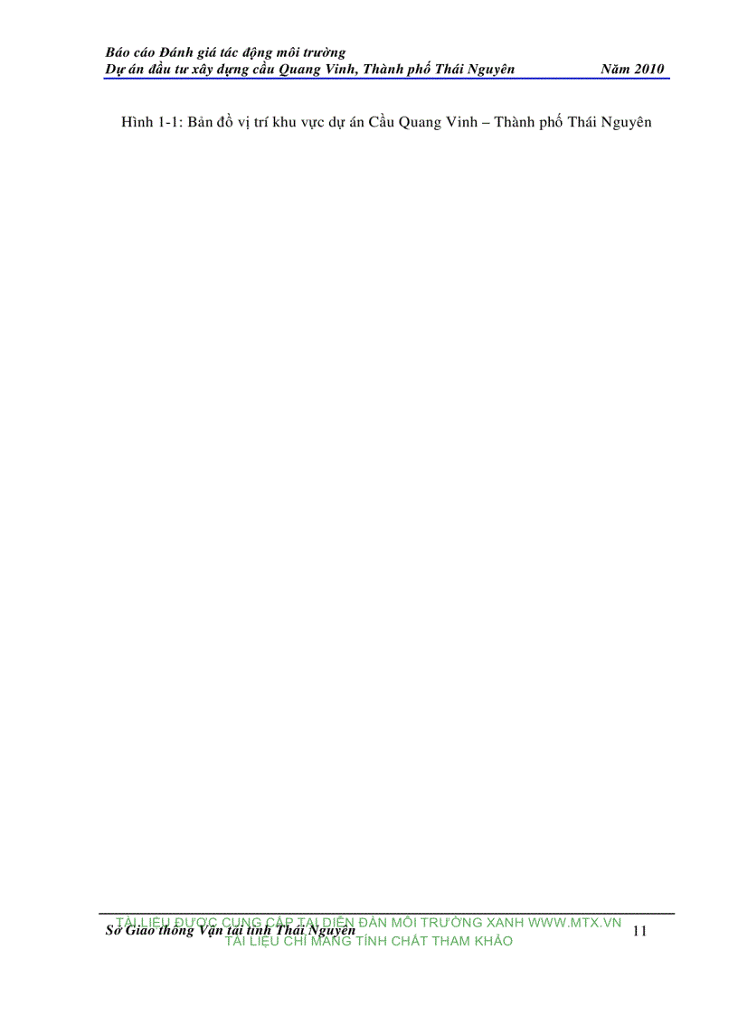image for page Đánh giá tác động môi trường Dự án đầu tư xây dựng cầu Quang Vinh Thành phố Thái Nguyên