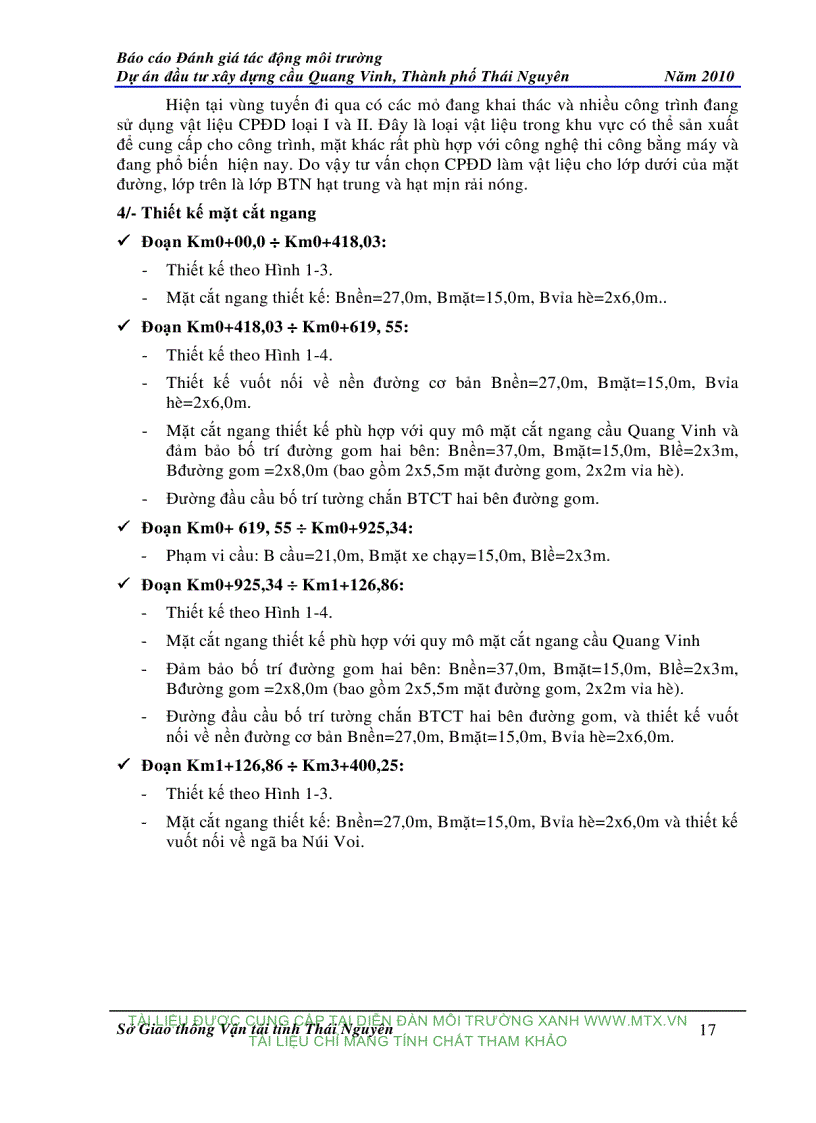 image for page Đánh giá tác động môi trường Dự án đầu tư xây dựng cầu Quang Vinh Thành phố Thái Nguyên