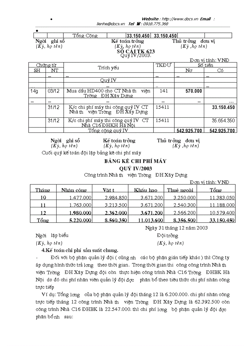 image for page Tổ chức hạch toán chi phí sản xuất kinh doanh để tính giá thành sản phẩm ở công ty cổ phần xây dựng số 7 Vinaconex7