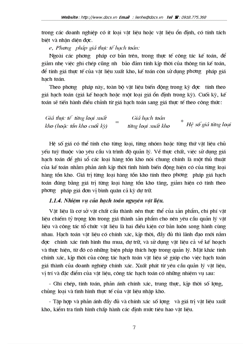 image for page Hoàn thiện công tác kế toán nguyên vật liệu tại Công ty Thăng Long TALIMEX