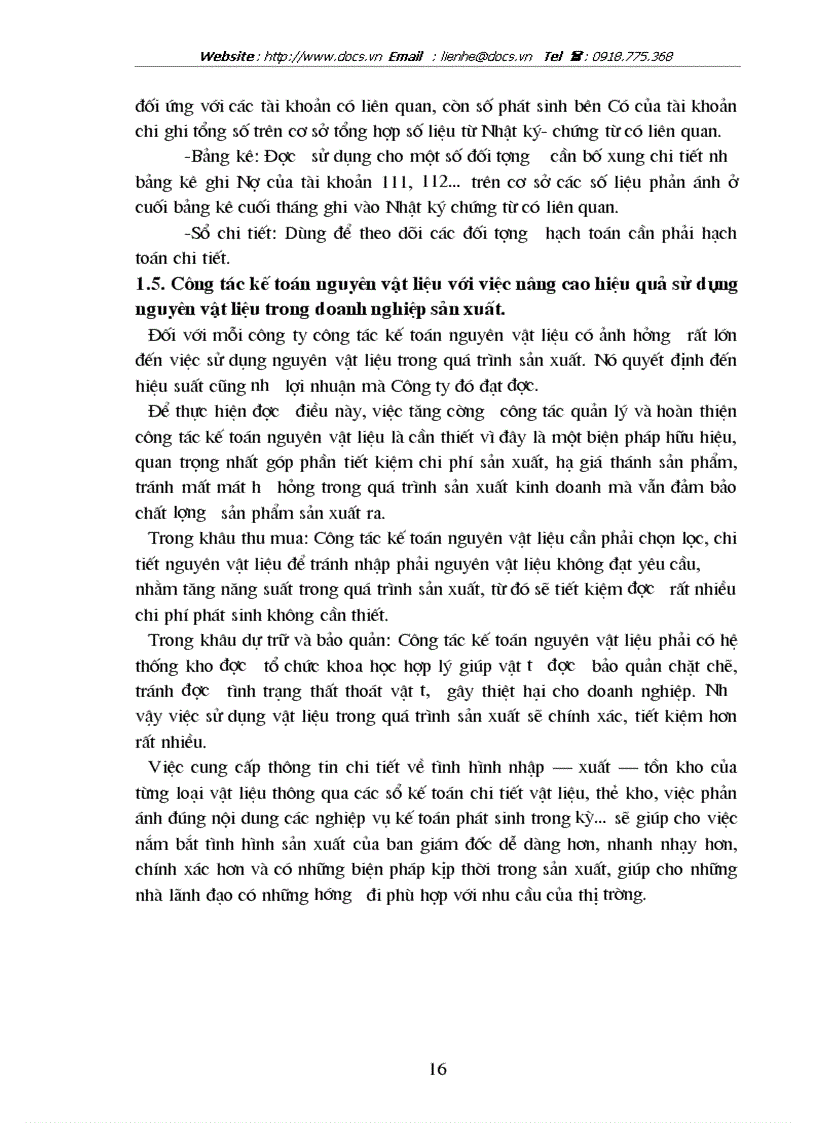 image for page Hoàn thiện công tác kế toán nguyên vật liệu tại Công ty Thăng Long TALIMEX