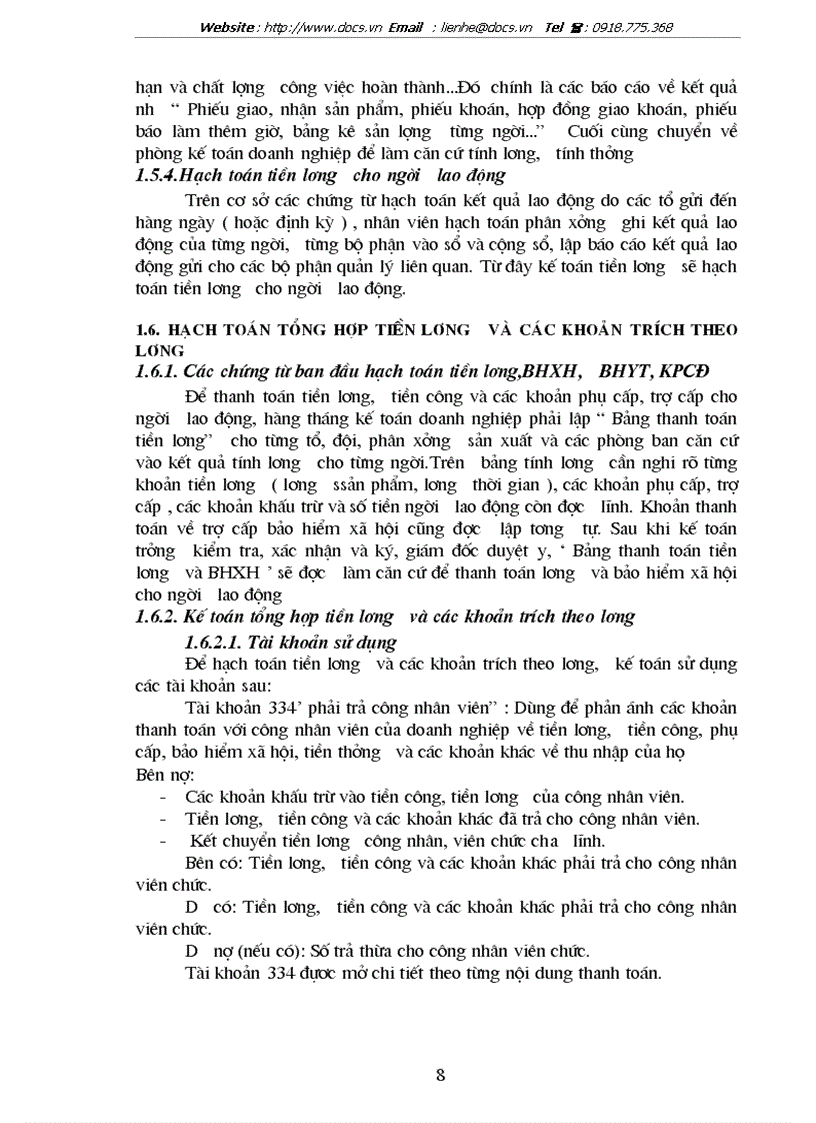 image for page Hạch toán tiền lương và các khoản trích theo lương tại Xí nghiệp xây dựng 244