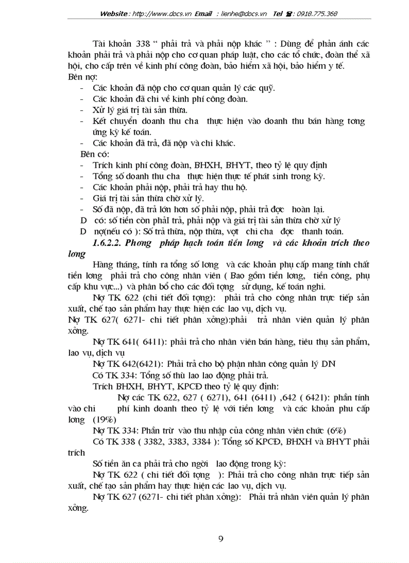 image for page Hạch toán tiền lương và các khoản trích theo lương tại Xí nghiệp xây dựng 244