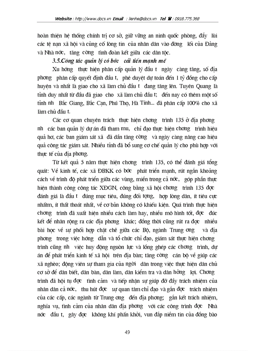 image for page Giải pháp nhằm nâng cao hiệu quả sử dụng vốn đầu tư công trình hạ tầng các xã đặc biệt khó khăn miền núi vùng dân tộc thiểu số