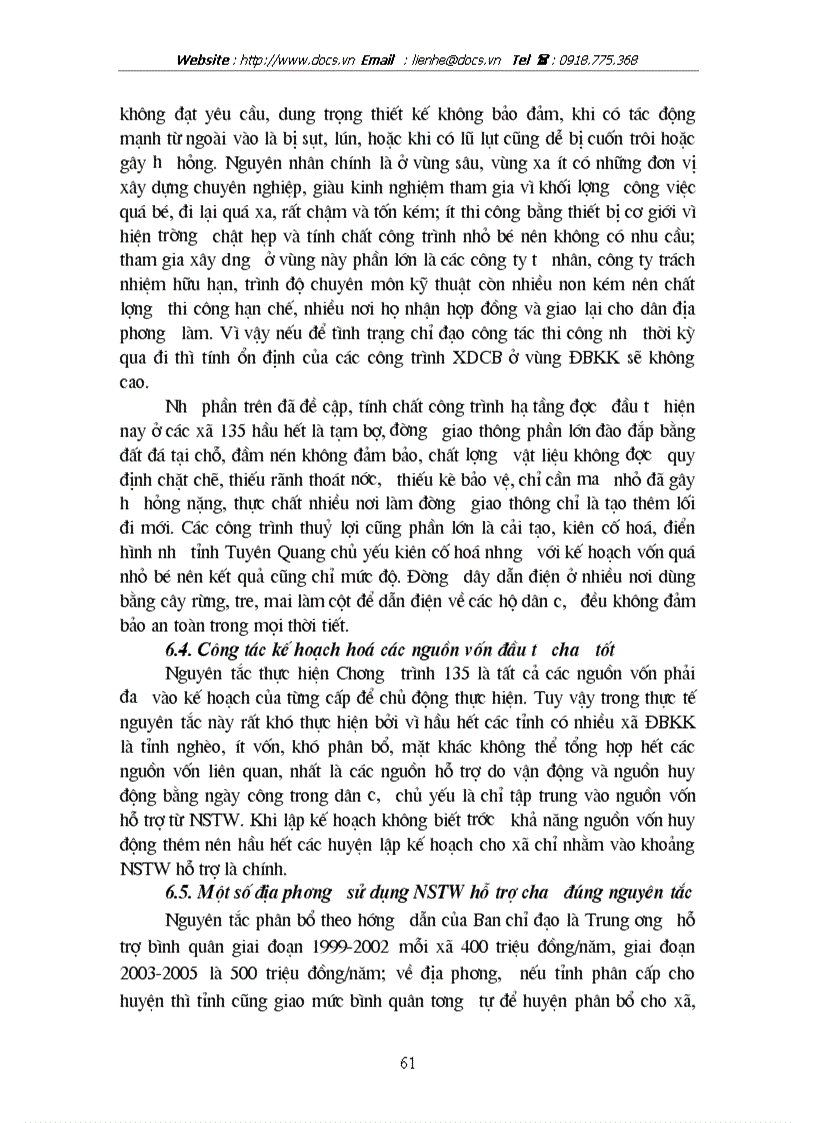 image for page Giải pháp nhằm nâng cao hiệu quả sử dụng vốn đầu tư công trình hạ tầng các xã đặc biệt khó khăn miền núi vùng dân tộc thiểu số