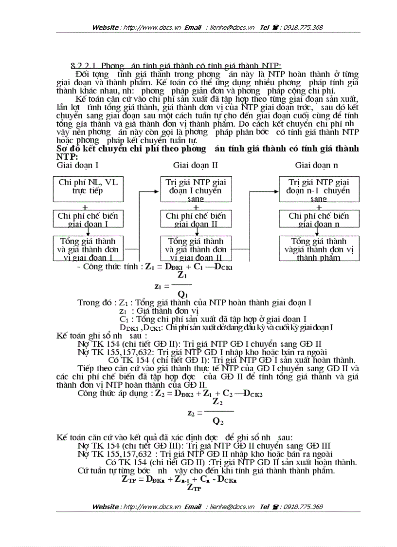 image for page Kế toán tập hợp chi phí sản xuất và tính giá thành sản phẩm tại xí nghiệp X18