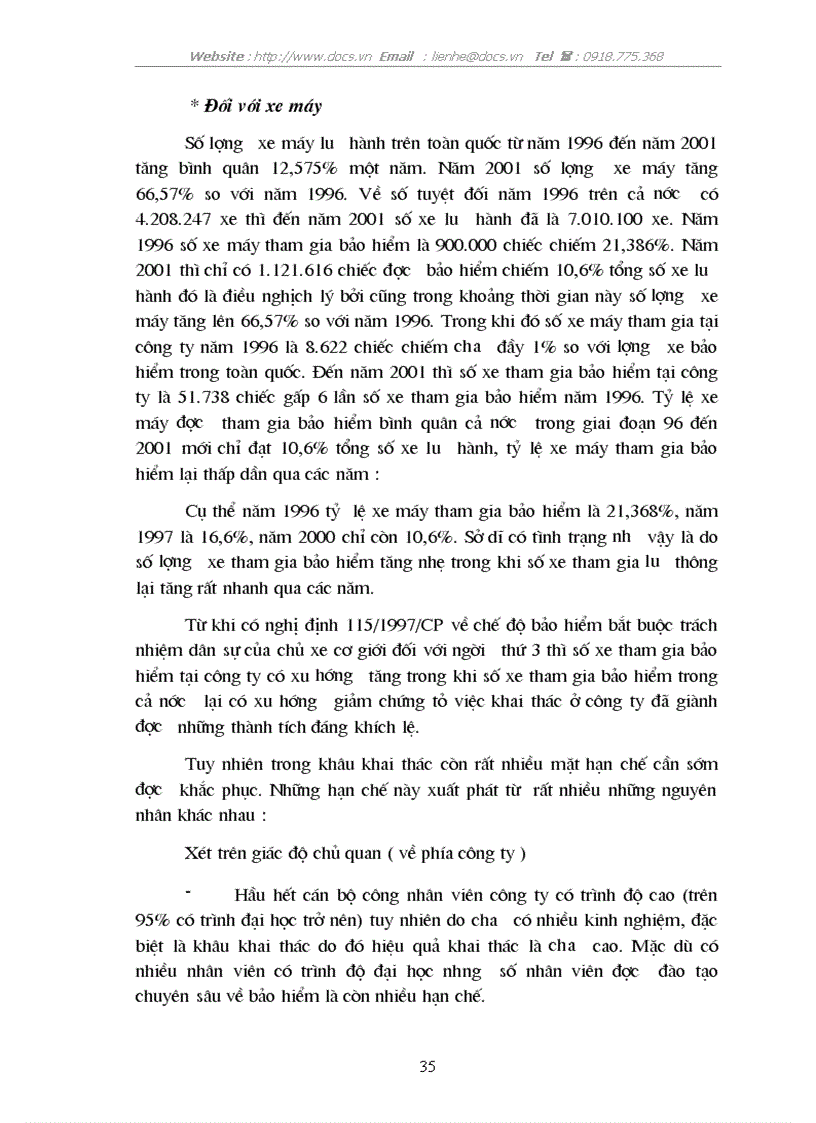 image for page Nghiệp vụ bảo hiểm trách nhiệm dân sự của chủ xe cơ giới đối với người thứ 3 tại công ty bảo hiểm cổ phần Petrolimex thực trạng và giải pháp