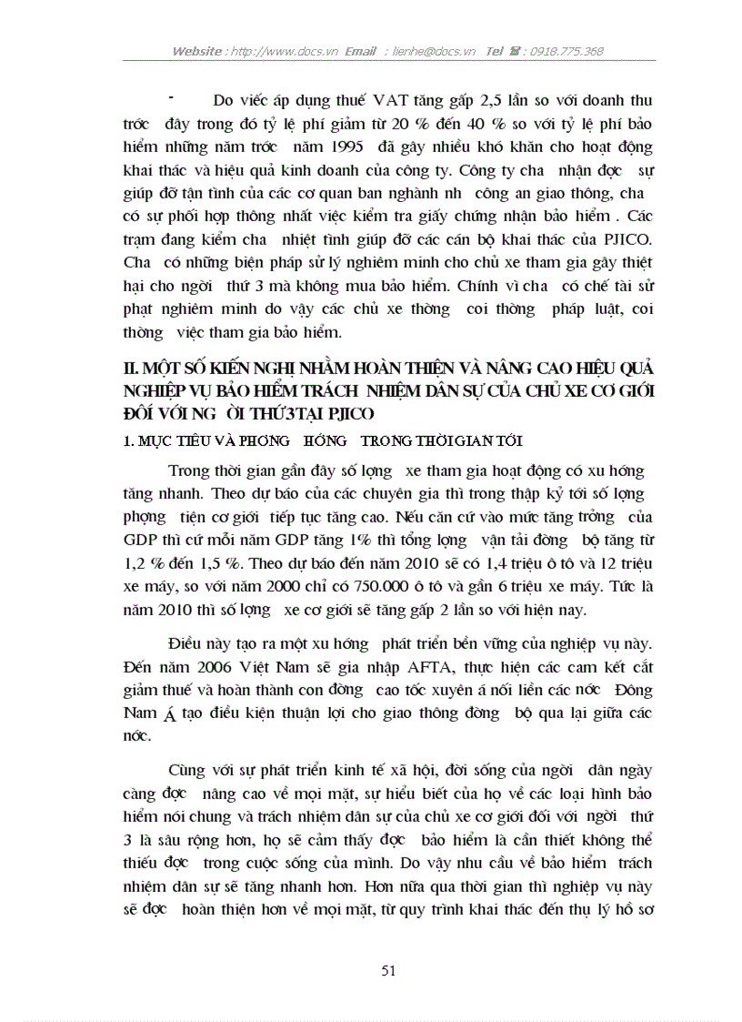 image for page Nghiệp vụ bảo hiểm trách nhiệm dân sự của chủ xe cơ giới đối với người thứ 3 tại công ty bảo hiểm cổ phần Petrolimex thực trạng và giải pháp