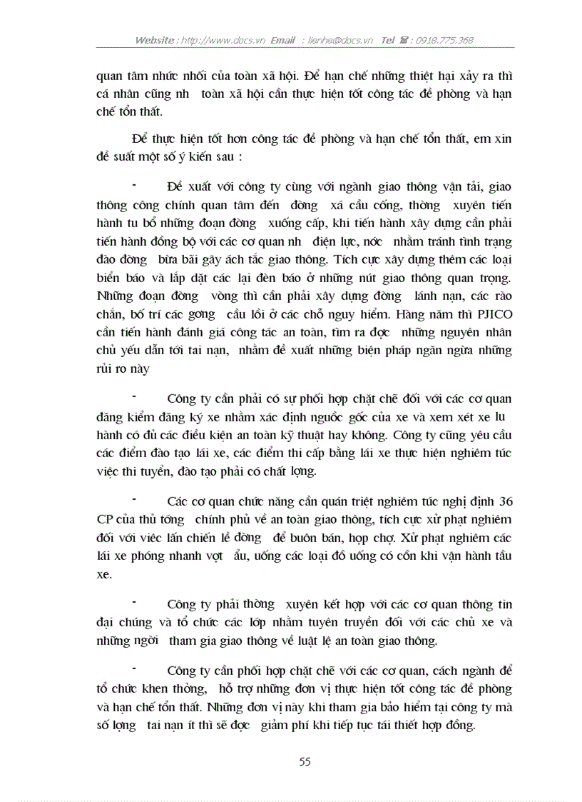 image for page Nghiệp vụ bảo hiểm trách nhiệm dân sự của chủ xe cơ giới đối với người thứ 3 tại công ty bảo hiểm cổ phần Petrolimex thực trạng và giải pháp