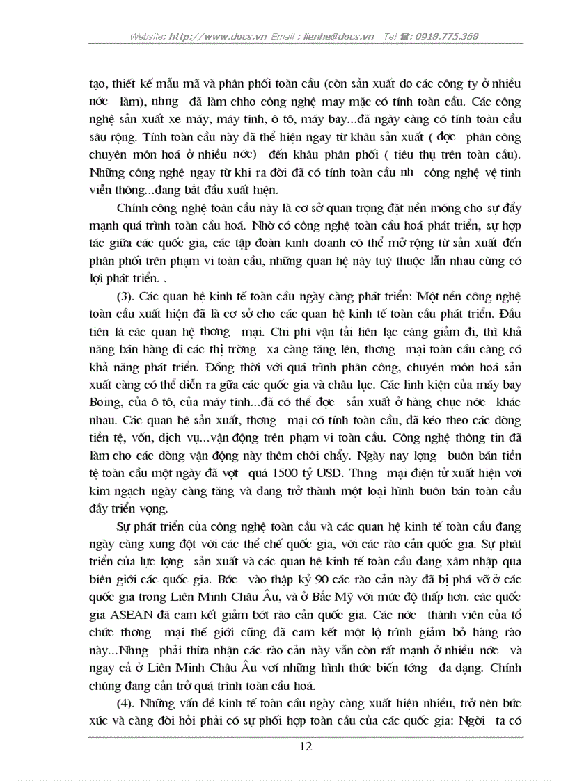 image for page Tự do hóa trong EU và khả năng thâm nhập thị trường EU của hàng hoá Việt Nam