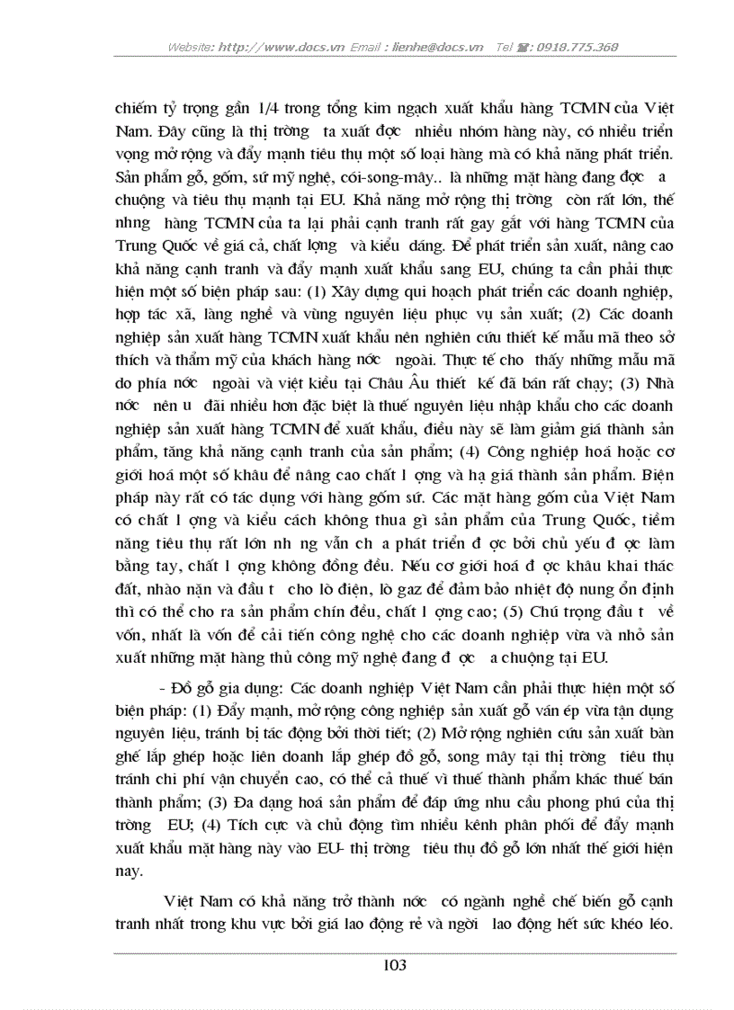 image for page Tự do hóa trong EU và khả năng thâm nhập thị trường EU của hàng hoá Việt Nam