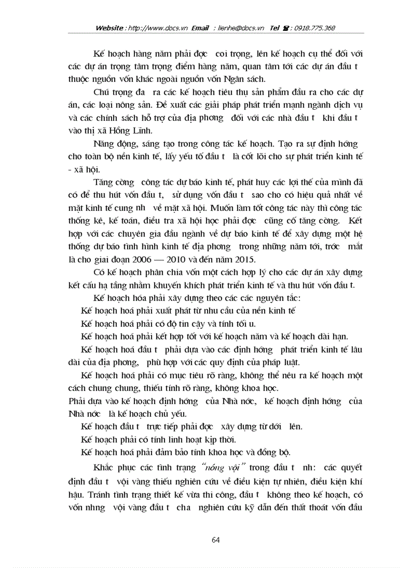 image for page Thực trạng và giải pháp sử dụng hiệu quả vốn đầu tư từ ngân sách cho đầu tư phát triển trên địa bàn thị xã Hồng Lĩnh tỉnh Hà Tĩnh