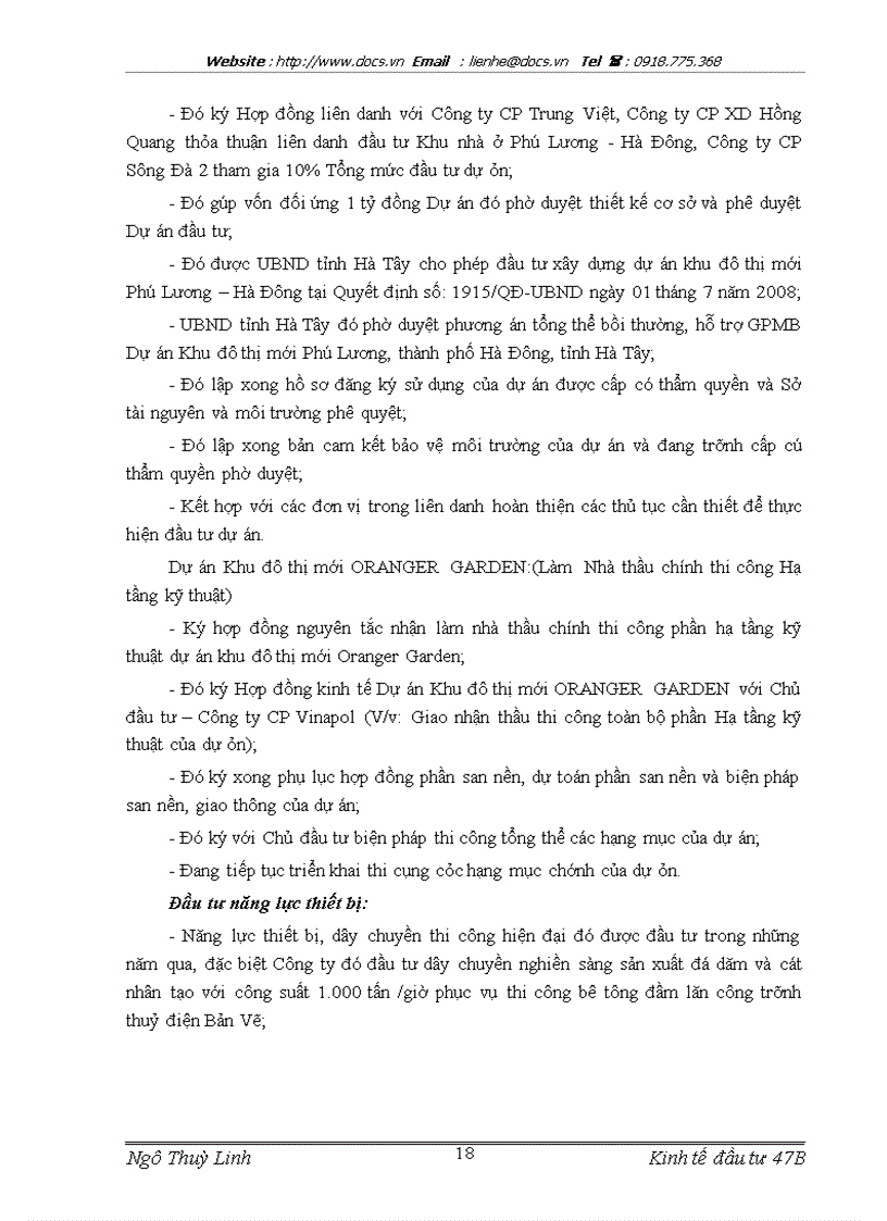 image for page Báo cáo Tại Công ty CP Sông Đà 2