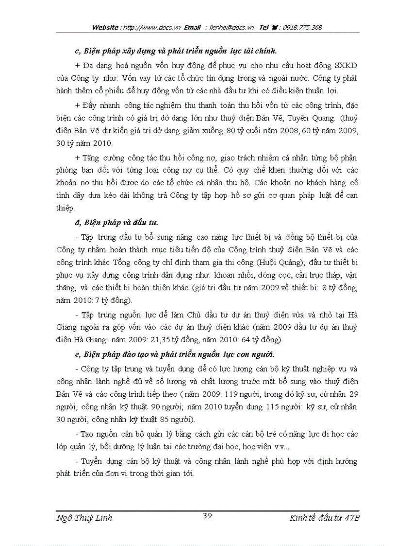 image for page Báo cáo Tại Công ty CP Sông Đà 2