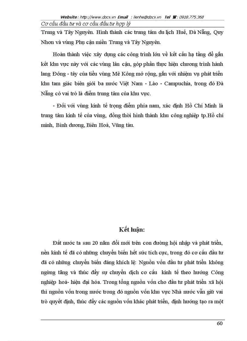 image for page Cơ cấu đầu tư và cơ cấu đầu tư hợp lý