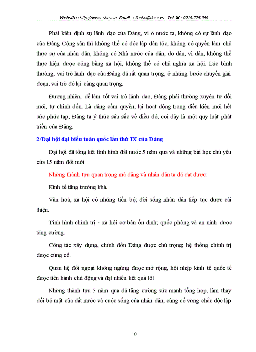 image for page Cương lĩnh 1991 lt đảng gt