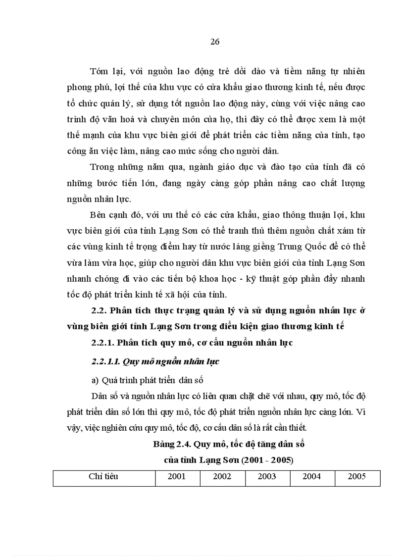 image for page Những giải pháp nhằm tăng cường quản lý và sử dụng có hiệu quả nguồn nhân lực ở vùng biên giới tỉnh Lạng Sơn trong điều kiện giao thương kinh tế