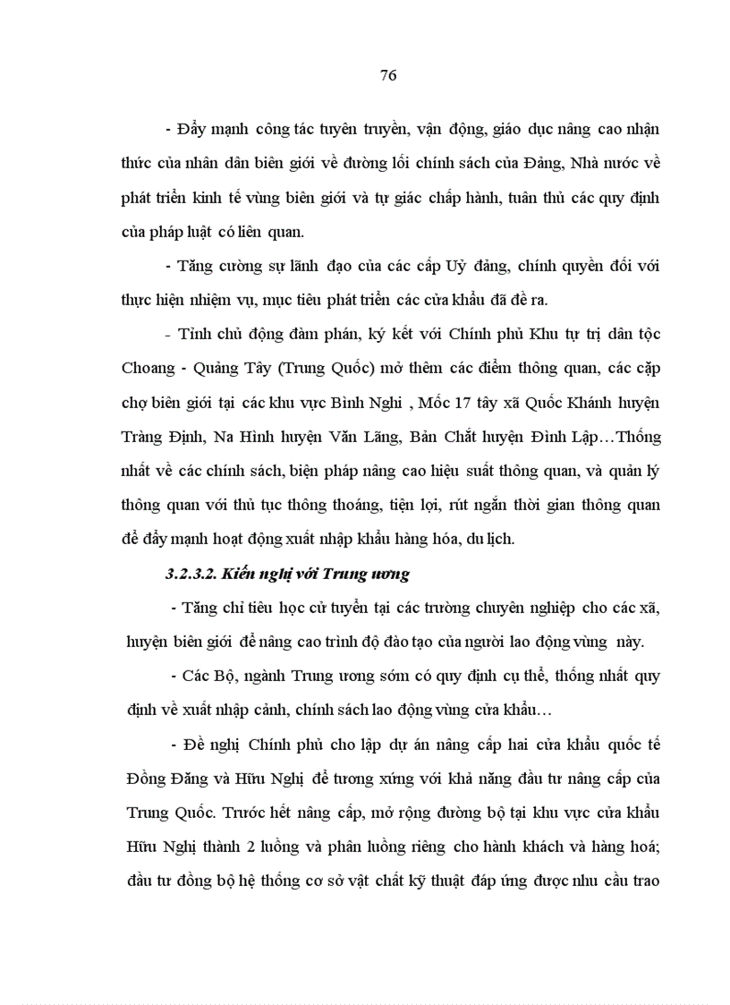 image for page Những giải pháp nhằm tăng cường quản lý và sử dụng có hiệu quả nguồn nhân lực ở vùng biên giới tỉnh Lạng Sơn trong điều kiện giao thương kinh tế