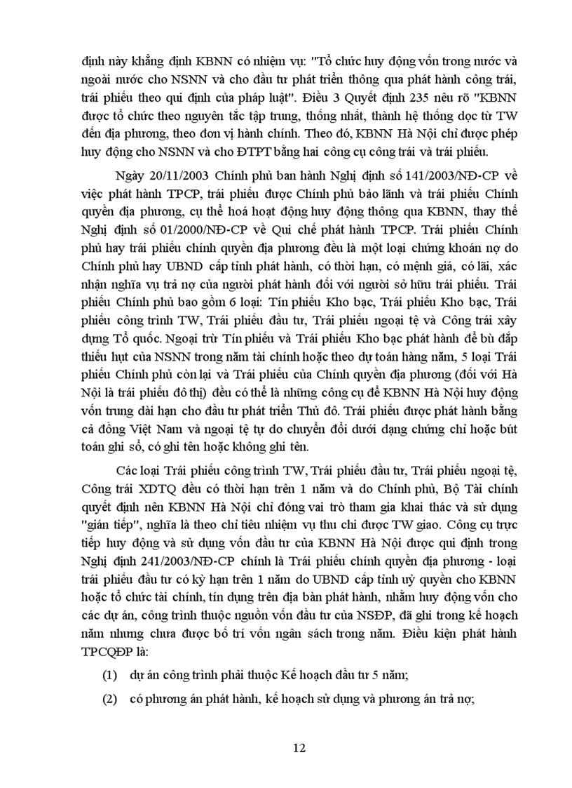 image for page Phân tích thực trạng và cách thức giải quyết huy động sử dụng vốn dài hạn cho đầu tư phát triển kinh tế ở hà nội