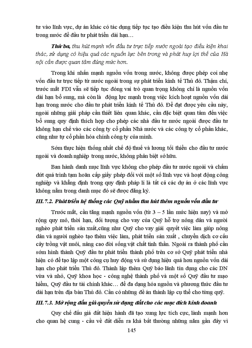 image for page Phân tích thực trạng và cách thức giải quyết huy động sử dụng vốn dài hạn cho đầu tư phát triển kinh tế ở hà nội