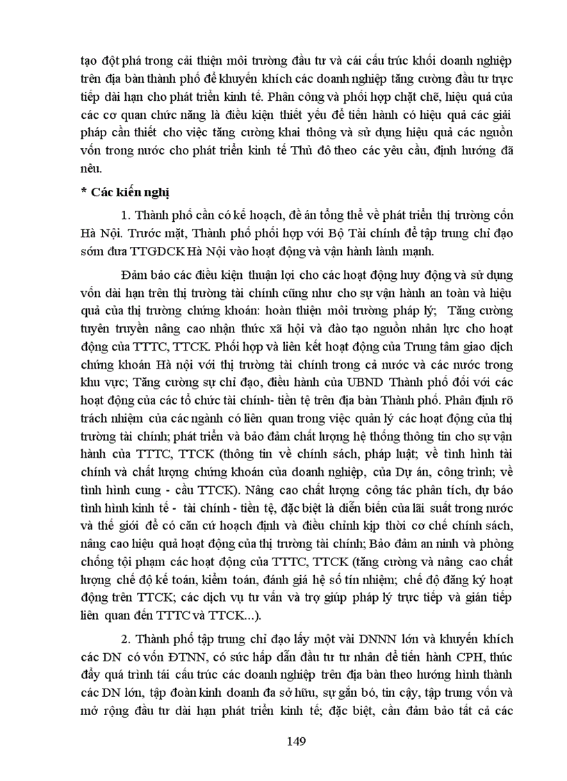 image for page Phân tích thực trạng và cách thức giải quyết huy động sử dụng vốn dài hạn cho đầu tư phát triển kinh tế ở hà nội