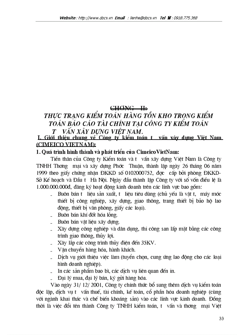 image for page Hoàn thiện kiểm toán chu trình hàng tồn kho trong kiểm toán Báo cáo tài chính do Công ty Kiểm toán tư vấn xây dựng Việt Nam thực hiện